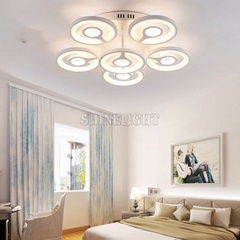 ĐÈN MÂM LED 6 CÁNH BÁNH TRÔI 600