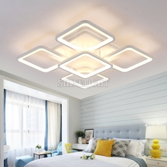 ĐÈN MÂM LED 5 CÁNH VUÔNG