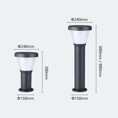 Đèn nấm sân vườn năng lượng mặt trời SL-SLRM11