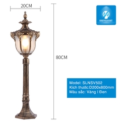 Đèn nấm sân vườn SLNSV502
