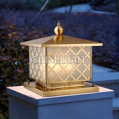 Đèn trụ cổng đồng SL5004