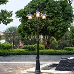 Cột đèn sân vườn tân cổ mai chiếu thủy
