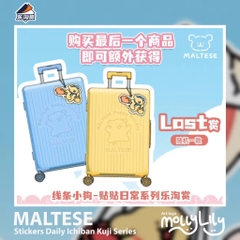 MALTESE Stickers Daily Ichiban Kuji Series
