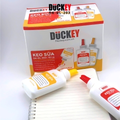 Keo Sữa Duckey Whiter Glue 90ml DK-GL-203 an toàn, tiện lợi