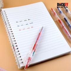Bộ 96 bút nước bấm Duckey DK-GP-126 ngòi ST - Thương hiệu Việt Nam