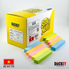 Giấy nhớ Duckey 5 màu DK-NT-174 15x76mm Ghi chú tiện lợi, sắc màu rực rỡ!
