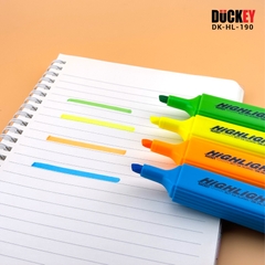 Bộ 84 Bút Nhớ Dòng Highlight DK-HL-190 thương hiệu Duckey Việt Nam