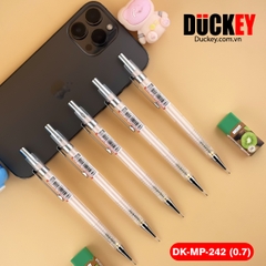 Bút chì kim Duckey DK-MP-242 0.7mm thân nhựa trong suốt siêu nhẹ.