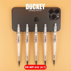 Bút chì kim Duckey DK-MP-242 0.7mm thân nhựa trong suốt siêu nhẹ.