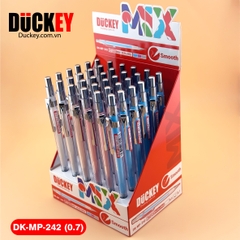 Bút chì kim Duckey DK-MP-242 0.7mm thân nhựa trong suốt siêu nhẹ.
