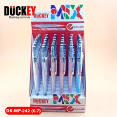 Bút chì kim Duckey DK-MP-242 0.7mm thân nhựa trong suốt siêu nhẹ.