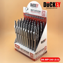 Bút chì kim Duckey DK-MP-240 0.5mm thân kim loại siêu bền