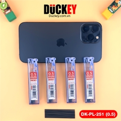 Ngòi chì kim 2B Duckey DK-PL-251 0.5mm viết siêu mượt.