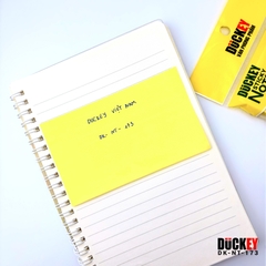Giấy nhớ DUCKEY 100 tờ 76x127mm màu vàng chất lượng cao DK-NT-173