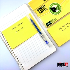 Giấy nhớ DUCKEY 100 tờ 76x127mm màu vàng chất lượng cao DK-NT-173