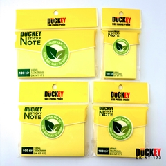 Giấy nhớ DUCKEY 100 tờ 76x127mm màu vàng chất lượng cao DK-NT-173
