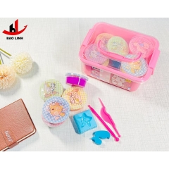 Đất nặn xốp siêu nhẹ DUCKEY. Bộ sản phẩm XJY-9301 - Sản xuất theo quy chuẩn EN-71 - An toàn cho người sử dụng.