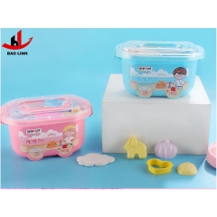 Cát động lực DUCKEY. Bộ sản phẩm XJY-9519 500g - Tặng kèm nhiều phụ kiện - Hộp đựng bắt mắt.