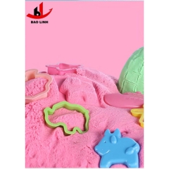 Cát động lực DUCKEY. Bộ sản phẩm XJY-9519 500g - Tặng kèm nhiều phụ kiện - Hộp đựng bắt mắt.