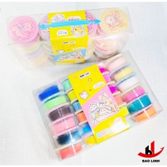 Đất nặn khô Light Clay DUCKEY. Đất nặn khô XJY-9922 12màu.