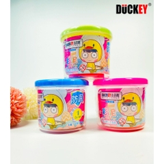 Đất nặn 1 màu  DUCKEY. Đất nặn XJY-150 thiết kế một hộp một màu sắc - Làm từ nguyên liệu bột mì, nước - An toàn cho bé