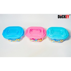 Đất nặn 12 màu DUCKEY. Đất nặn XJY-565 130g. Làm từ nguyên liệu bột mì - An toàn cho người sử dụng.