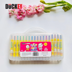 Sáp Vặn Màu DUCKEY DK-CL-143 (36 Màu)