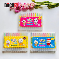 Sáp Vặn Màu DUCKEY DK-CL-142 (24 Màu)