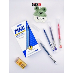 Bút Nước Gel Duckey DK-GP-118 – Mực Nhiều, Ngòi Kim 0.5mm, Viết Mượt, Nét Đều