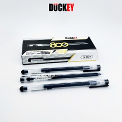 Bút Nước Gel DUCKEY DK-GP-120 0.5mm – Mực Lớn 800m, Ngòi Kim Siêu Trơn, Viết Mượt