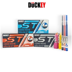 Bút Nước Gel DUCKEY DK-GP-119 0.5mm – Mực Lớn 2000m, Ngòi ST Tiên Tiến, Viết Siêu Trơn