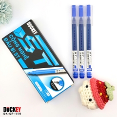 Bút Nước Gel DUCKEY DK-GP-119 0.5mm – Mực Lớn 2000m, Ngòi ST Tiên Tiến, Viết Siêu Trơn
