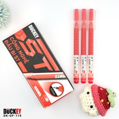 Bút Nước Gel DUCKEY DK-GP-119 0.5mm – Mực Lớn 2000m, Ngòi ST Tiên Tiến, Viết Siêu Trơn