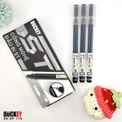 Bút Nước Gel DUCKEY DK-GP-119 0.5mm – Mực Lớn 2000m, Ngòi ST Tiên Tiến, Viết Siêu Trơn