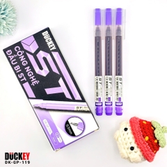 Bút Nước Gel DUCKEY DK-GP-119 0.5mm – Mực Lớn 2000m, Ngòi ST Tiên Tiến, Viết Siêu Trơn