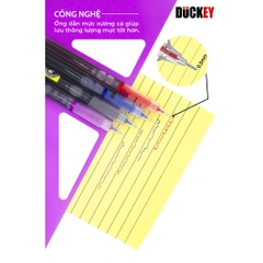 Bút Mực Lỏng DUCKEY DK-GP-124 0.5mm – Viết Mượt, Thương Hiệu Việt Nam