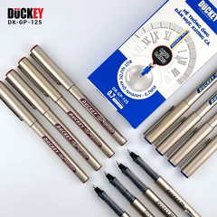 Bút ký nước mực liền thân Duckey DK-GP-125 ngòi đậm nét 0.7mm - thương hiệu Việt Nam