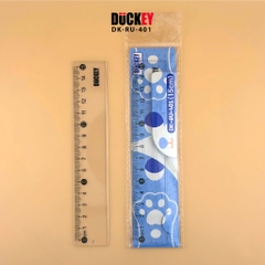 Thước kẻ nhựa 15cm,20cm Duckey RU-401 – Mềm dẻo, bền đẹp, an toàn cho học sinh