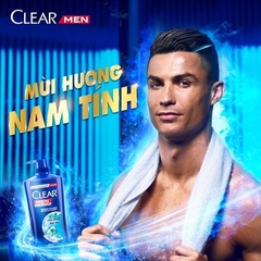 Dầu Gội Clear Men Mát Lạnh Bạc Hà 900G