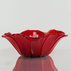 Bát thủy tinh màu đỏ thả hoa, đựng hoa quả Walther-Glas: Susanna Red Black