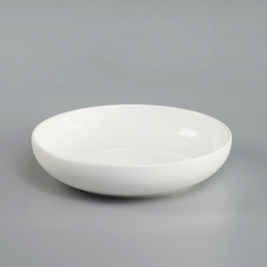 Đĩa tròn sâu lòng 20,4cm sứ xương Hàn Quốc Haengnam MB-2123