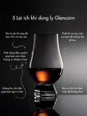 Bộ 4 ly uống rượu mạnh whisky cao cấp 200ml Glencairn Anh Quốc – Hộp bảo quản