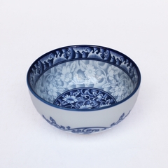 Bát, chén sứ ăn súp 10cm hoa văn cao cấp Hàn Quốc Sambo MD-041