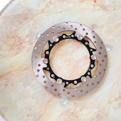 Đĩa thắng trước Winner size 267mm nút inox 6 lỗ ( xài mâm zin )