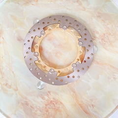 Đĩa thắng trước Winner size 267mm nút inox 6 lỗ ( xài mâm zin )