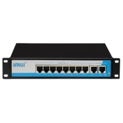 Switch PoE HRUI HR900-AF-82N (8 PoE + 2 uplink)
