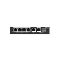Switch PoE Ruijie RG-ES206GS-P (4 PoE Gigabit, 2 uplink Gigabit, SFP, 54W)