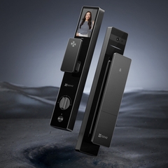 Khóa cửa điện tử EZVIZ DL50FVS (APP, Khuôn mặt, vân tay, mật mã, chìa cơ)