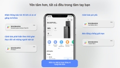 Khóa cửa điện tử EZVIZ DL50FVS (APP, Khuôn mặt, vân tay, mật mã, chìa cơ)