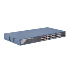 Switch PoE Hikvision DS-3E1326P-EI (24 PoE, 2 uplink Gigabit, 2 SFP, 370W)